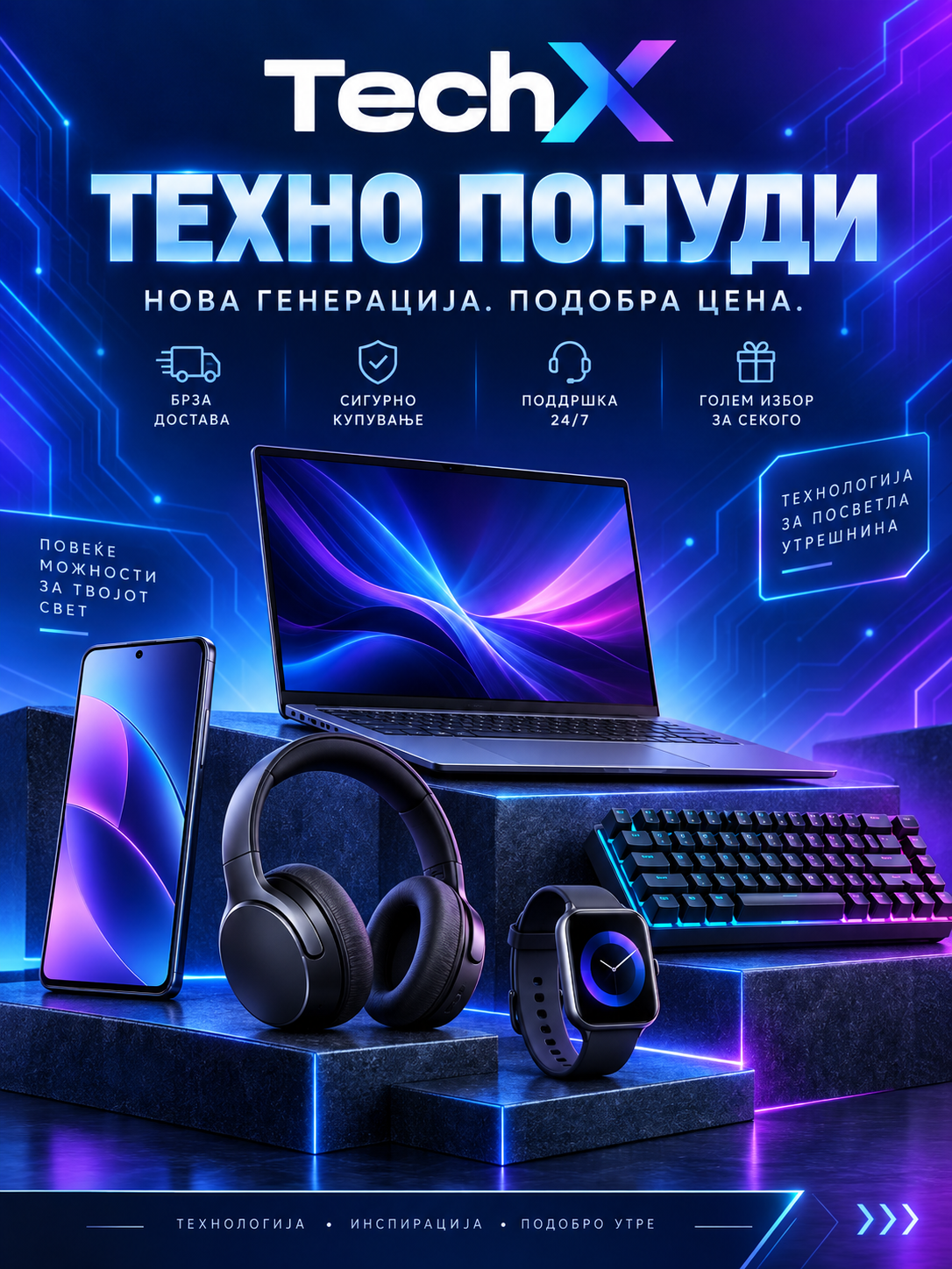Најнови технолошки понуди во TechX